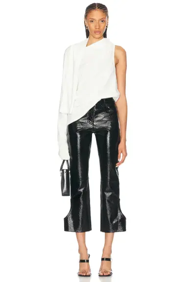 Courreges Off Shoulder Tee | Thumbnail 5 Courreges Off Shoulder Tee | Thumbnail 5