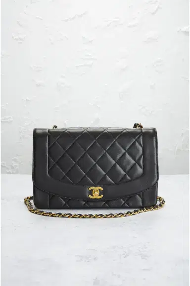 Chanel Chanel Lambskin Diana Flap Bag | Thumbnail 2 Chanel Chanel Lambskin Diana Flap Bag | Thumbnail 2
