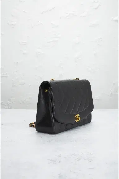 Chanel Chanel Lambskin Diana Flap Bag | Thumbnail 4 Chanel Chanel Lambskin Diana Flap Bag | Thumbnail 4