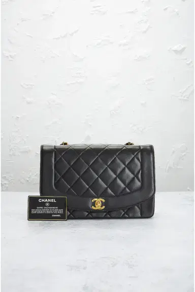 Chanel Chanel Lambskin Diana Flap Bag | Thumbnail 10 Chanel Chanel Lambskin Diana Flap Bag | Thumbnail 10