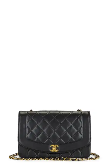 Chanel Chanel Lambskin Diana Flap Bag | Thumbnail 1 Chanel Chanel Lambskin Diana Flap Bag | Thumbnail 1