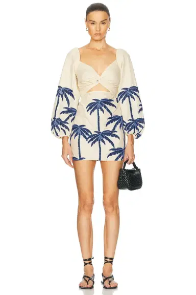 Johanna Ortiz The Power Of The Sea Mini Dress | Thumbnail 1 Johanna Ortiz The Power Of The Sea Mini Dress | Thumbnail 1
