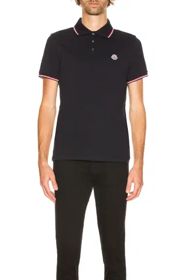 Moncler Short Sleeve Polo | Thumbnail 3 Moncler Short Sleeve Polo | Thumbnail 3