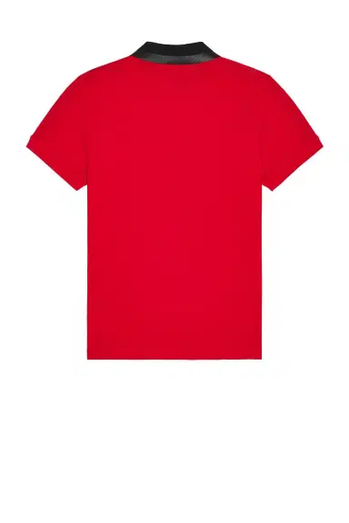 Moncler Matt Black Polo | Thumbnail 2 Moncler Matt Black Polo | Thumbnail 2