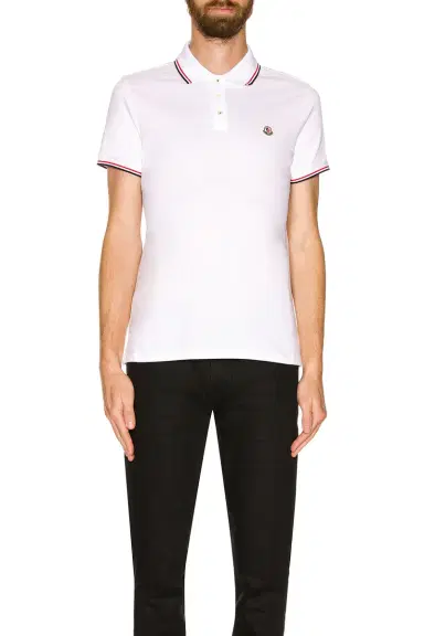 Moncler Short Sleeve Polo | Thumbnail 4 Moncler Short Sleeve Polo | Thumbnail 4