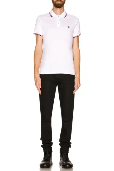 Moncler Short Sleeve Polo | Thumbnail 5 Moncler Short Sleeve Polo | Thumbnail 5