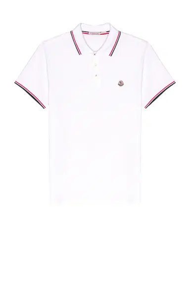 Moncler Short Sleeve Polo | Thumbnail 1 Moncler Short Sleeve Polo | Thumbnail 1