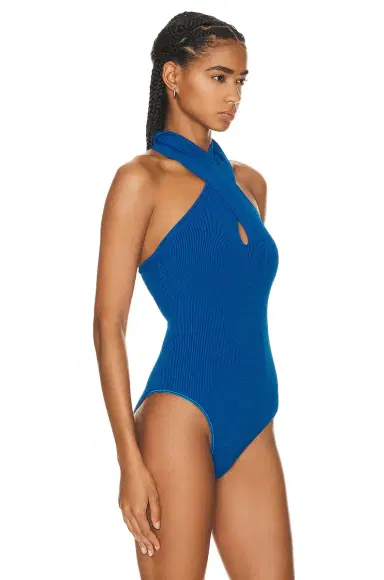 Alaïa Halter Bodysuit Top | Thumbnail 3 Alaïa Halter Bodysuit Top | Thumbnail 3