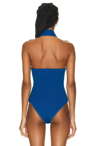Alaïa Halter Bodysuit Top | Thumbnail 4 Alaïa Halter Bodysuit Top | Thumbnail 4