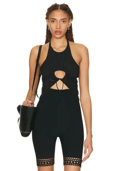 Alaïa Gathered Tank | Thumbnail 1 Alaïa Gathered Tank | Thumbnail 1