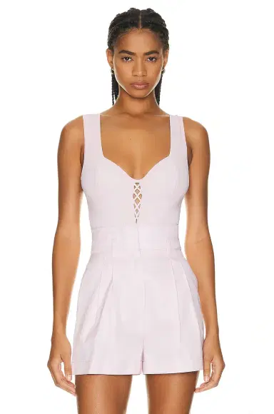 ALAÏA Corset Bodysuit | Thumbnail 1 ALAÏA Corset Bodysuit | Thumbnail 1