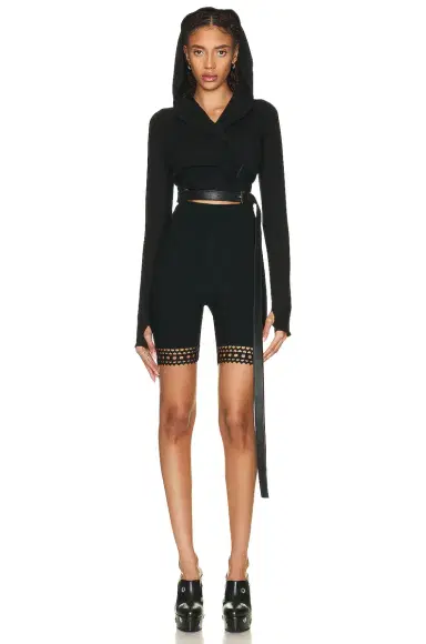 ALAÏA Wrap Top | Thumbnail 5 ALAÏA Wrap Top | Thumbnail 5