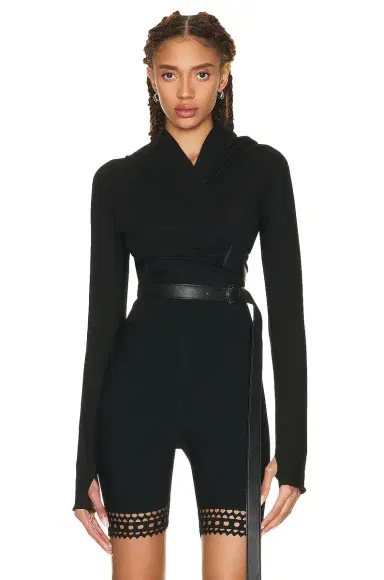 ALAÏA Wrap Top | Thumbnail 1 ALAÏA Wrap Top | Thumbnail 1
