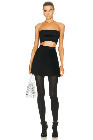 Alaïa Velvet Bandeau | Thumbnail 4 Alaïa Velvet Bandeau | Thumbnail 4