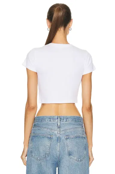 LESET Kelly Crop Slim Fit Tee | Thumbnail 3 LESET Kelly Crop Slim Fit Tee | Thumbnail 3