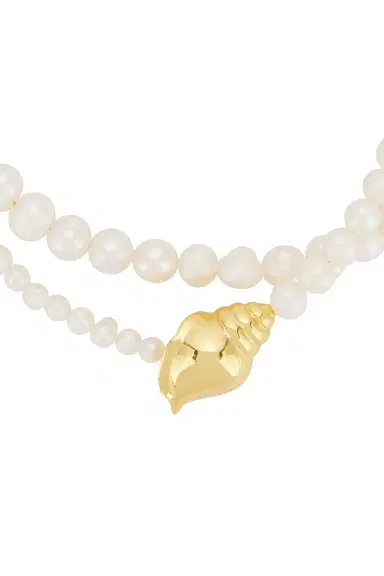 Timeless Pearly Shelly Necklace | Thumbnail 4 Timeless Pearly Shelly Necklace | Thumbnail 4
