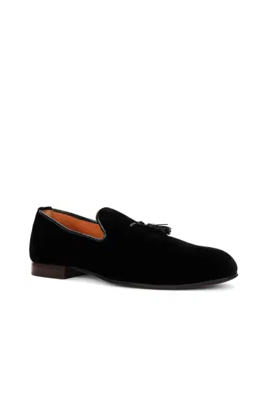 Tom Ford Velvet Nicolas Tassel Slipper | Thumbnail 2 Tom Ford Velvet Nicolas Tassel Slipper | Thumbnail 2