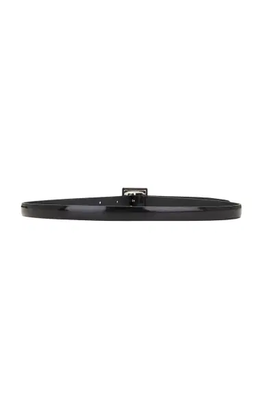 Saint Laurent Skinny Brushed Leather Belt | Thumbnail 2 Saint Laurent Skinny Brushed Leather Belt | Thumbnail 2