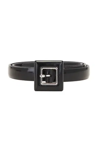 Saint Laurent Skinny Brushed Leather Belt | Thumbnail 3 Saint Laurent Skinny Brushed Leather Belt | Thumbnail 3