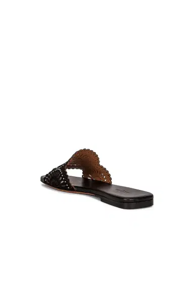 ALAÏA Perforated Molukai Mules | Thumbnail 3 ALAÏA Perforated Molukai Mules | Thumbnail 3
