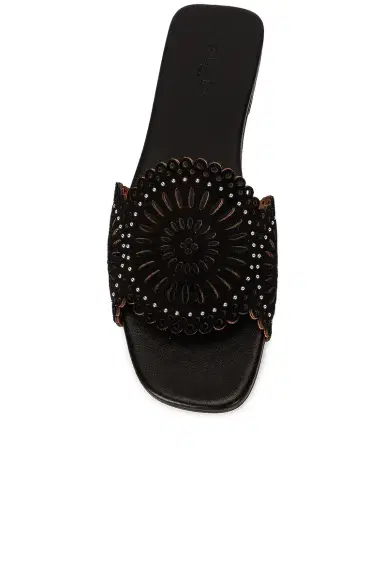 ALAÏA Perforated Molukai Mules | Thumbnail 4 ALAÏA Perforated Molukai Mules | Thumbnail 4