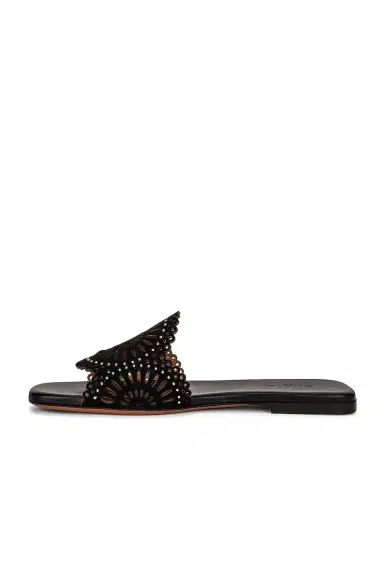 ALAÏA Perforated Molukai Mules | Thumbnail 5 ALAÏA Perforated Molukai Mules | Thumbnail 5
