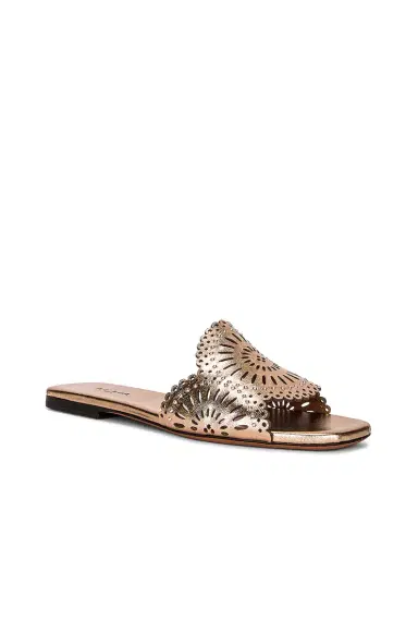 ALAÏA Perforated Molukai Mules | Thumbnail 2 ALAÏA Perforated Molukai Mules | Thumbnail 2
