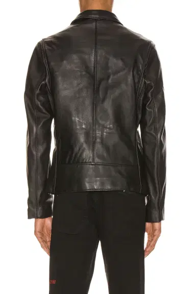 SCHOTT Collar Lamb Leather Jacket | Thumbnail 4 SCHOTT Collar Lamb Leather Jacket | Thumbnail 4