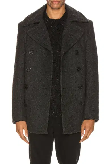SCHOTT Slim Fit Peacoat | Thumbnail 3 SCHOTT Slim Fit Peacoat | Thumbnail 3