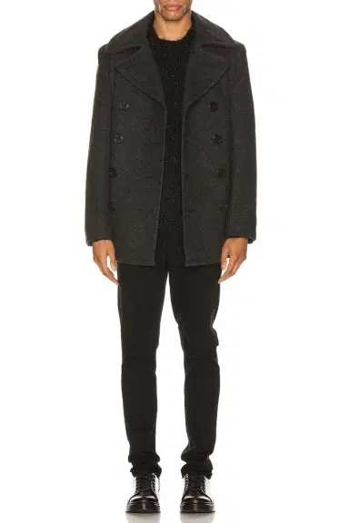 SCHOTT Slim Fit Peacoat | Thumbnail 7 SCHOTT Slim Fit Peacoat | Thumbnail 7