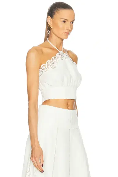 SIMKHAI Mellie Halter Top | Thumbnail 2 SIMKHAI Mellie Halter Top | Thumbnail 2