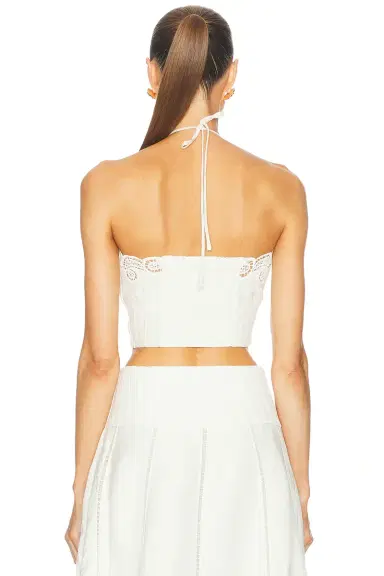 SIMKHAI Mellie Halter Top | Thumbnail 3 SIMKHAI Mellie Halter Top | Thumbnail 3