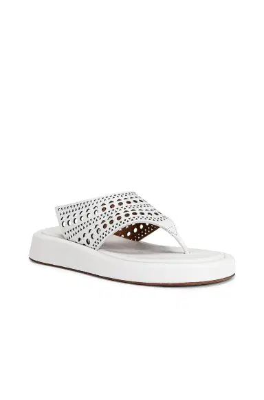 Alaïa Vienne Thong Platform Sandals | Thumbnail 2 Alaïa Vienne Thong Platform Sandals | Thumbnail 2