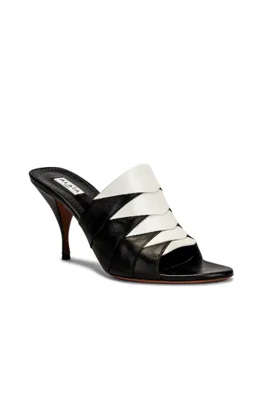 ALAÏA Leather Mules | Thumbnail 2 ALAÏA Leather Mules | Thumbnail 2