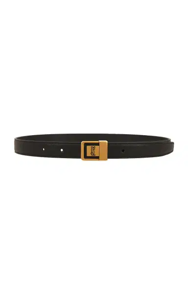 Saint Laurent Female Buckle Skinny Belt | Thumbnail 1 Saint Laurent Female Buckle Skinny Belt | Thumbnail 1