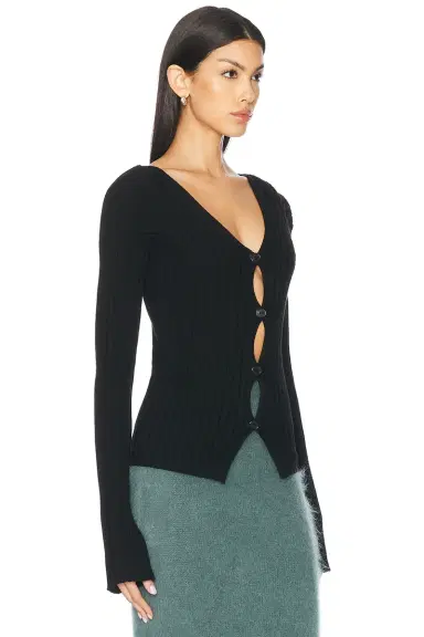 Acne Studios Kluid Cardigan | Thumbnail 2 Acne Studios Kluid Cardigan | Thumbnail 2