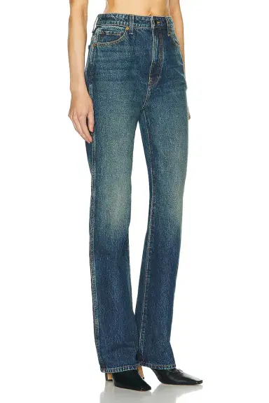 KHAITE Danielle Straight Leg Jeans | Thumbnail 2 KHAITE Danielle Straight Leg Jeans | Thumbnail 2