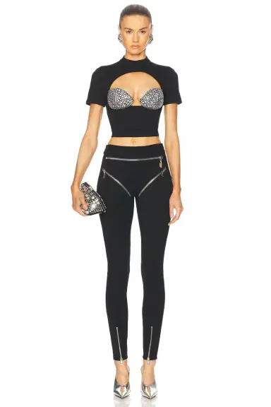 AREA Bustier T-Shirt | Thumbnail 4 AREA Bustier T-Shirt | Thumbnail 4