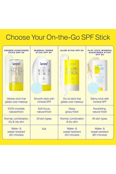 Supergoop! Mineral Sheer Stick SPF 30 | Thumbnail 9 Supergoop! Mineral Sheer Stick SPF 30 | Thumbnail 9