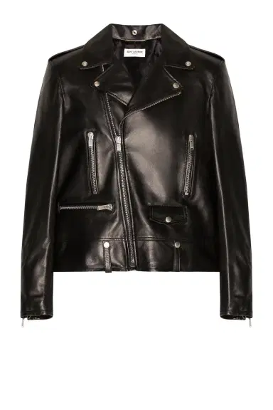 Saint Laurent Classic Motorcycle Jacket | Thumbnail 1 Saint Laurent Classic Motorcycle Jacket | Thumbnail 1