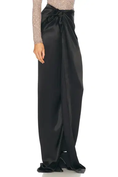 Balenciaga Satin Wrap Skirt | Thumbnail 2 Balenciaga Satin Wrap Skirt | Thumbnail 2