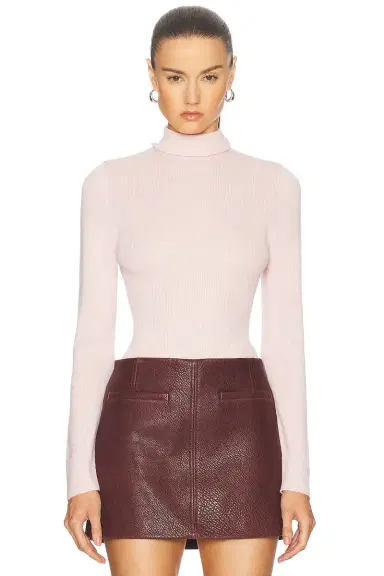 The Elder Statesman Delicash Turtleneck Top | Thumbnail 1 The Elder Statesman Delicash Turtleneck Top | Thumbnail 1