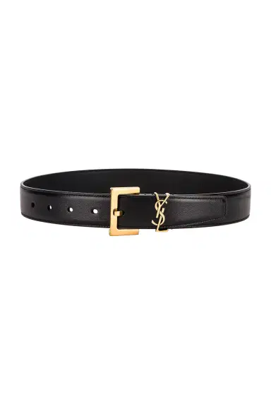 Saint Laurent Monogramme Belt | Thumbnail 1 Saint Laurent Monogramme Belt | Thumbnail 1