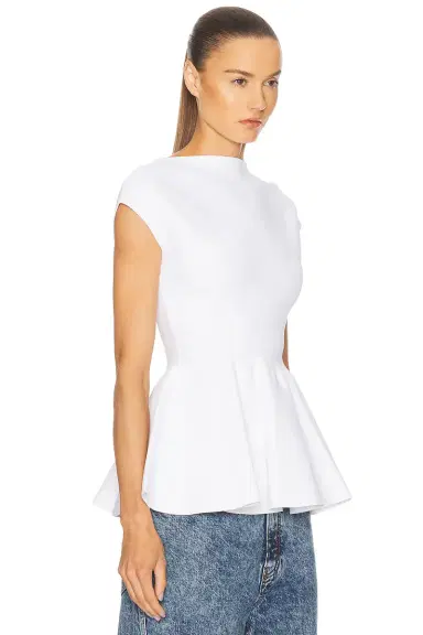Alaïa Peplum Top | Thumbnail 2 Alaïa Peplum Top | Thumbnail 2