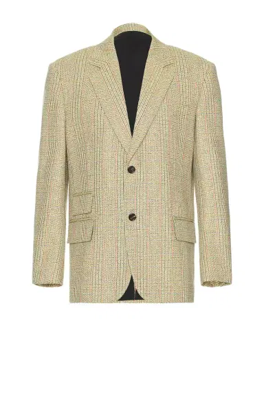 Bottega Veneta Distorted Prince Of Wales Jacket | Thumbnail 1 Bottega Veneta Distorted Prince Of Wales Jacket | Thumbnail 1