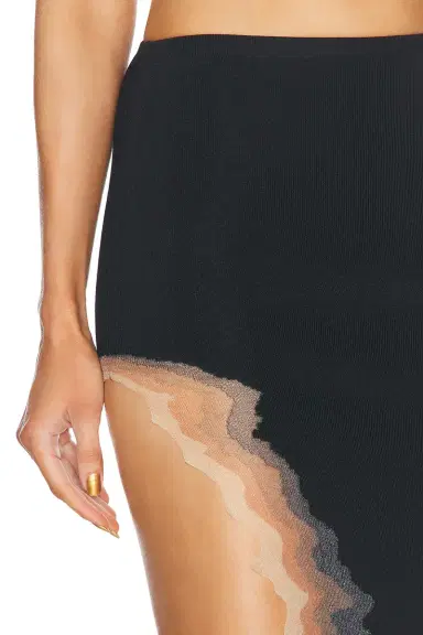Grace Ling Flame Slit Maxi Skirt | Thumbnail 6 Grace Ling Flame Slit Maxi Skirt | Thumbnail 6