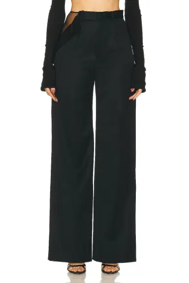 Grace Ling Peek Open Thigh Pant | Thumbnail 1 Grace Ling Peek Open Thigh Pant | Thumbnail 1