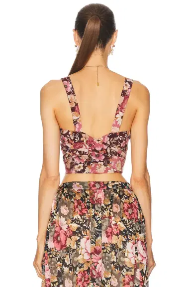 Chloe Tie Front Tank Top | Thumbnail 3 Chloe Tie Front Tank Top | Thumbnail 3