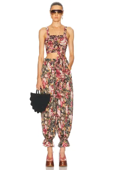 Chloe Tie Front Tank Top | Thumbnail 4 Chloe Tie Front Tank Top | Thumbnail 4