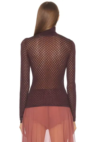 Chloe Knit Long Sleeve Top | Thumbnail 3 Chloe Knit Long Sleeve Top | Thumbnail 3